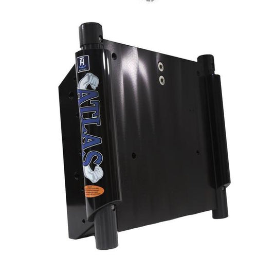 T-h Marine Atlas 10"" Jack Plat Standard Hydraulic Black Anodized